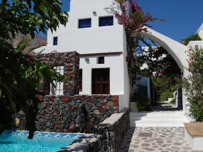 Santorini Reflexions Sea