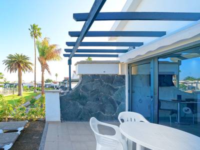 Maspalomas Lago Canary Sunset 